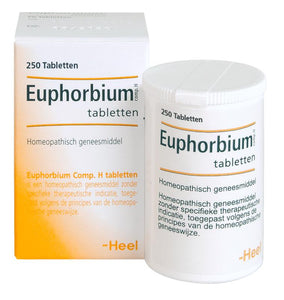 Euphorbium compositum H - 250 tabletten van Heel - Drogisterij Mevrouw Ooievaar