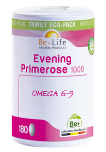Evening Primerose 1000 Bio 180 softgel capsules van Be-Life - Drogisterij Mevrouw Ooievaar