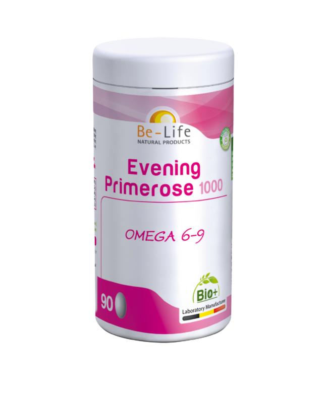 Evening Primerose 1000 Bio 90 softgel capsules van Be-Life - Drogisterij Mevrouw Ooievaar