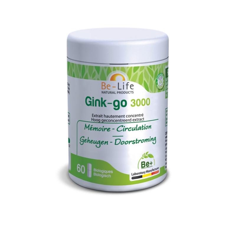 Ging-go 3000 60 capsules van Be-Life - Drogisterij Mevrouw Ooievaar