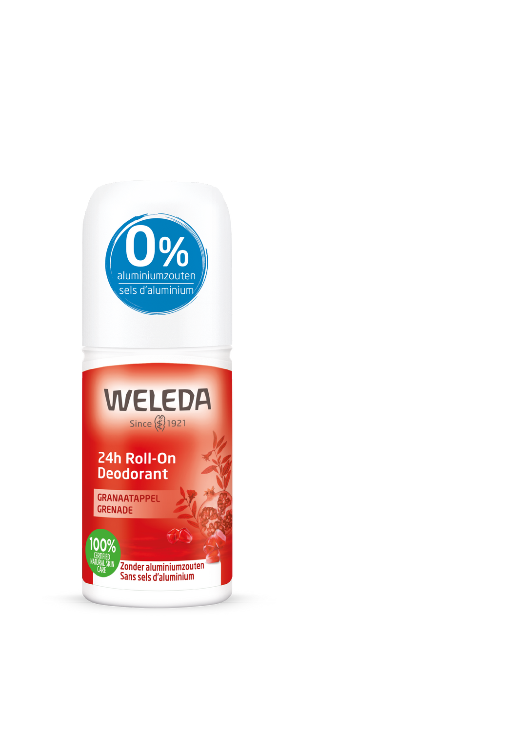 Granaatappel 24h Roll-on Deodorant van Weleda - Drogisterij Mevrouw Ooievaar