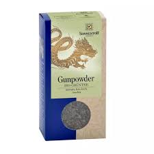 Gunpowder, biologische groene thee van Sonnentor - Drogisterij Mevrouw Ooievaar