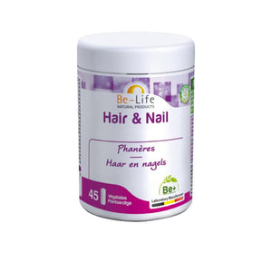 Be-Life natural products Hair & Nail, Haar en Nagels 45 capsules