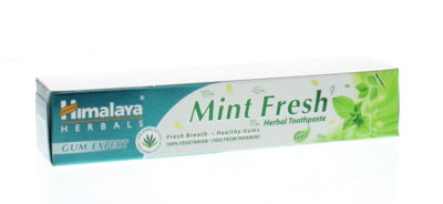 Mint Fresh kruiden tandpasta van Himalaya - Drogisterij Mevrouw Ooievaar
