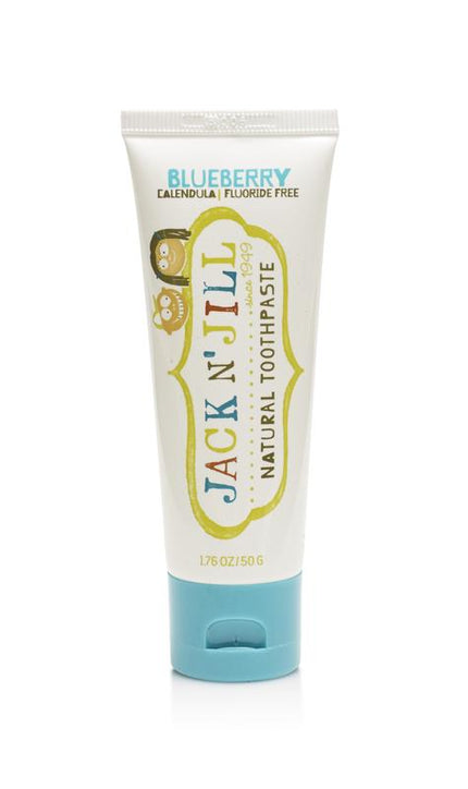 Jack N' Jill Natural Toothpaste Blueberry calendula fluoride free 