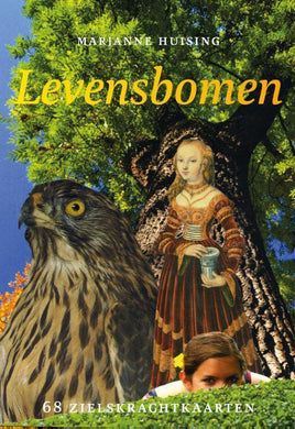 Boek Levensbomen van Marjanne Huising met 68 zielskrachtkaarten - Drogisterij Mevrouw Ooievaar