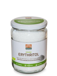 Mattisson Erythritol Biologisch: Erythritol is een ideale vervanger van riet-, bietsuiker of andere zoetmiddelen. Geeft een heerlijke zoete smaak aan smoothies, yoghurt, tussendoortjes, dranken, ijs en andere (na)gerechten. 400 gram.