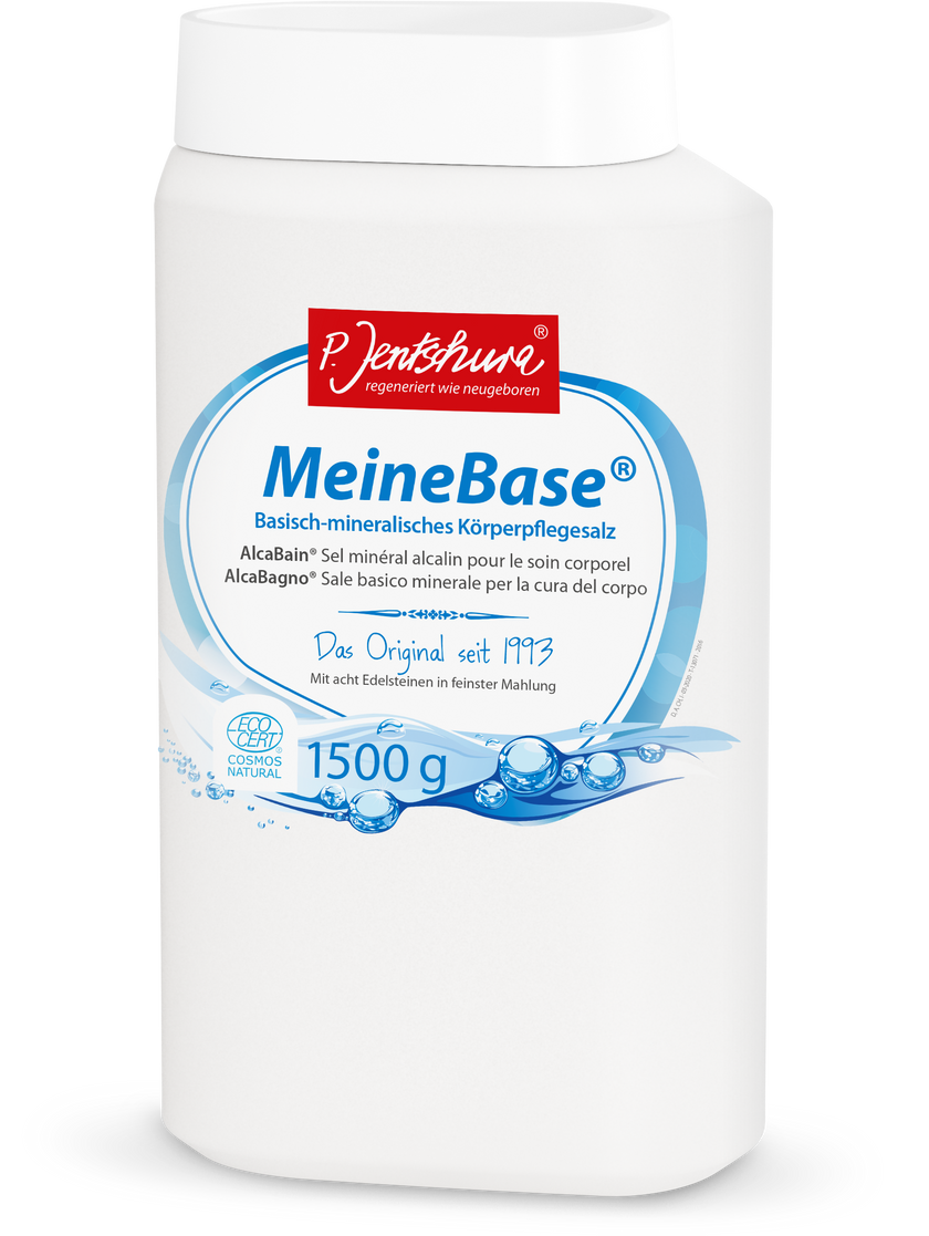 Meine Base, basisch badzout 1500 gram,van P. Jentschura - Drogisterij Mevrouw Ooievaar