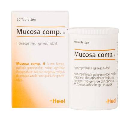 Mucosa compositum H - 50 of 250 tabletten van Heel - Drogisterij Mevrouw Ooievaar