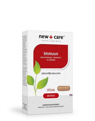 New Care Immuun: met echinacea, vitamine C en vlierbes. Speciaal. 30 capsules.