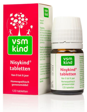 Nisykind tabletten van VSM Kind- Drogisterij Mevrouw Ooievaar