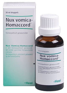 Nux Vomica-Homaccord 30 ml van Heel - Drogisterij Mevrouw Ooievaar