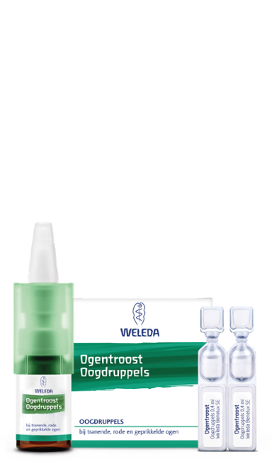 Ogentroost Oogdruppels flesje 10 ml van Weleda - Drogisterij Mevrouw Ooievaar