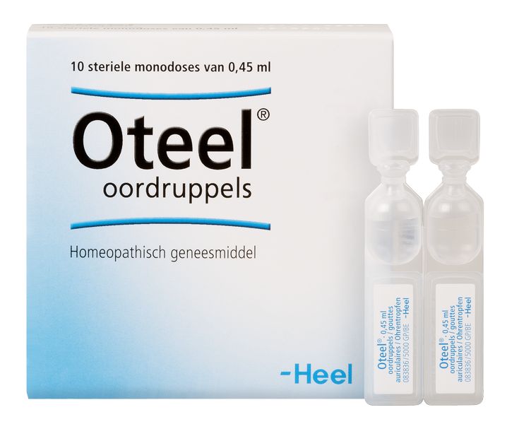 Oteel oordruppels, 10 flacons met een monodosis van Heel - Drogisterij Mevrouw Ooievaar