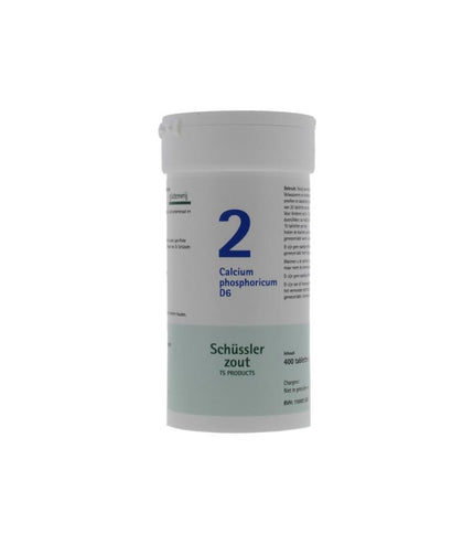 Pflüger Schlüsser 2 Calcium Phosphoricum D6. 400 tabletten.