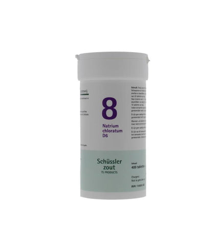 Pflüger Schüssler 8 Natrium Chloratum D6. 400 tabletten.