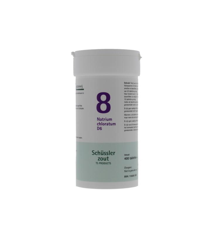 Pflüger Schüssler 8 Natrium Chloratum D6. 400 tabletten.