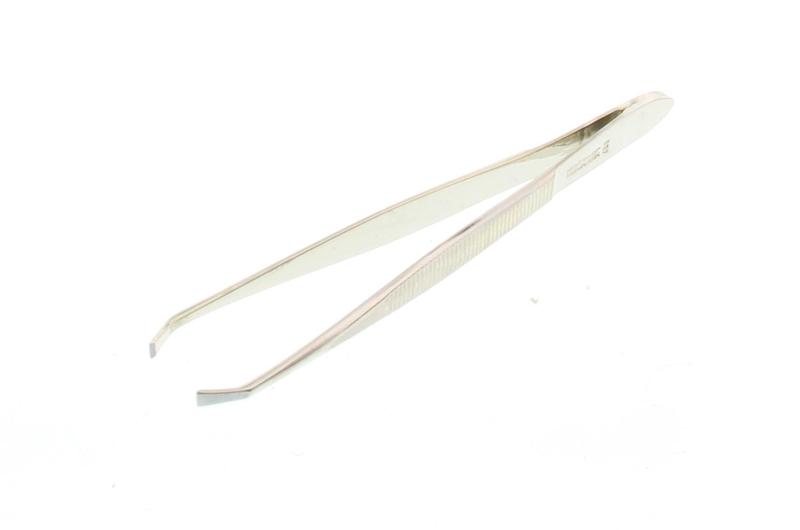 Pincet 9 cm nikkel 917-3.5 recht - Drogisterij Mevrouw Ooievaar