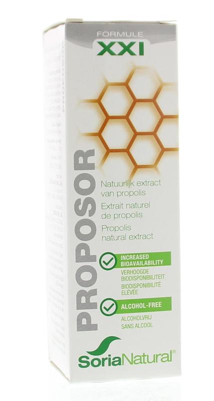SoriaNatural PROPOSOR XXI Extract Alcoholvrij 50 ml.