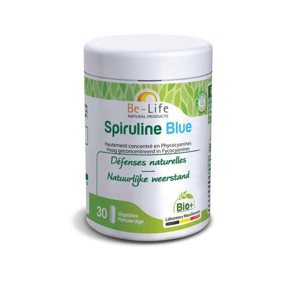 Spiruline Blue 30 capsules van Be-Life - Drogisterij Mevrouw Ooievaar
