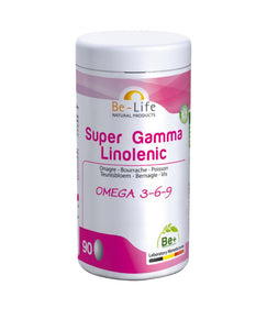 Super Gamma Linilenic- omega 3, 6 en 9, 90 capsules, van Be-Life - Drogisterij Mevrouw Ooievaar