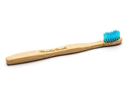 The Humble Co Tandenborstel Bamboe Kids Brush Soft Blauw