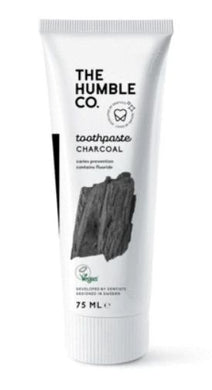 The Humble Co Tandpasta Natural Charcoal  Vegan 75 ml