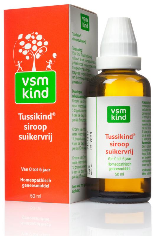 Tussikind suikervrije siroop van VSM Kind- Drogisterij Mevrouw Ooievaar