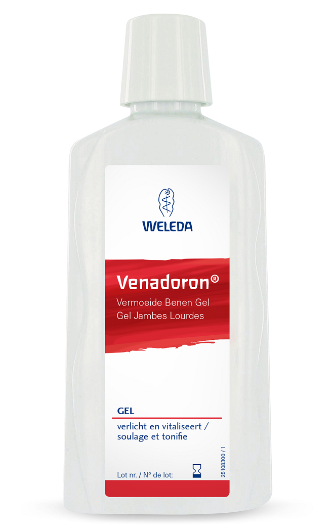 Venadoron gel voor vermoeide benen , Van Weleda - Drogisterij Mevrouw Ooievaar