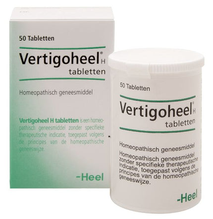 Vertigoheel H 50 of 250 tabletten, van Heel - Drogisterij Mevrouw Ooievaar