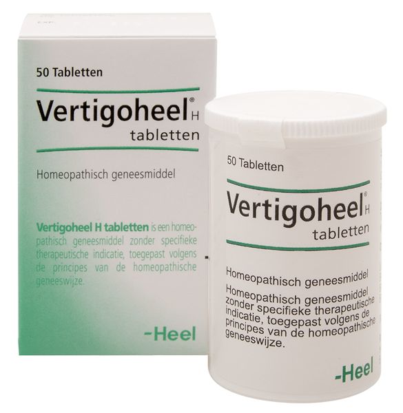 Vertigoheel H 50 of 250 tabletten, van Heel - Drogisterij Mevrouw Ooievaar