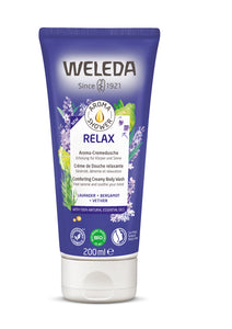 Weleda Aroma Shower RELAX met Lavendel + Bergamot + Vetiver 200 ml 