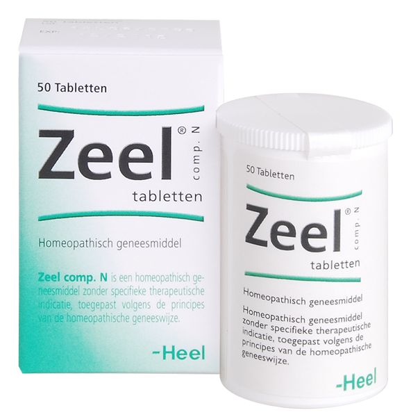 Zeel compositum N , 50 of 250 tabletten van Heel - Drogisterij Mevrouw Ooievaar