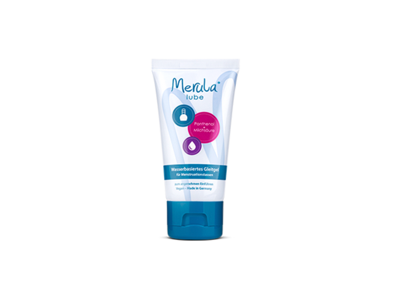 Glijmiddel voor hulp bij inbrengen menstruatiecup - Merula - Drogisterij Mevrouw Ooievaar