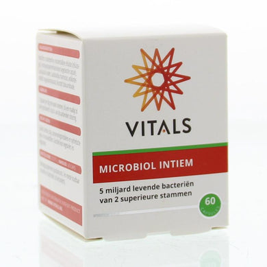 microbiol intiem capsules - probiotica van Vitals. - Drogisterij Mevrouw Ooievaar