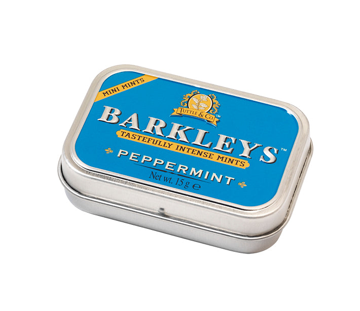 Sugarfree mints Peppermint van Barkleys - Drogisterij Mevrouw Ooievaar