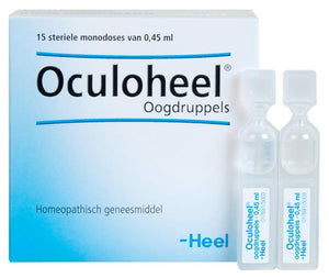 Oculoheel oogdruppels, 15 flacons met een monodosis van Heel - Drogisterij Mevrouw Ooievaar