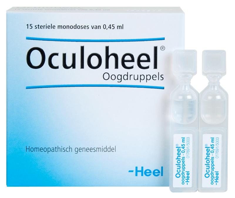 Oculoheel oogdruppels, 15 flacons met een monodosis van Heel - Drogisterij Mevrouw Ooievaar