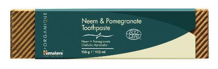 Neem en Pomegranate tandenpasta van Himalaya - Drogisterij Mevrouw Ooievaar