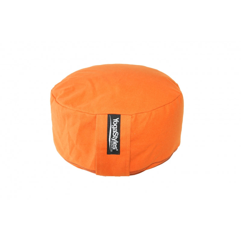 Meditatiekussen Pro Ronda van Yogastyles - oranje - Drogisterij Mevrouw Ooievaar