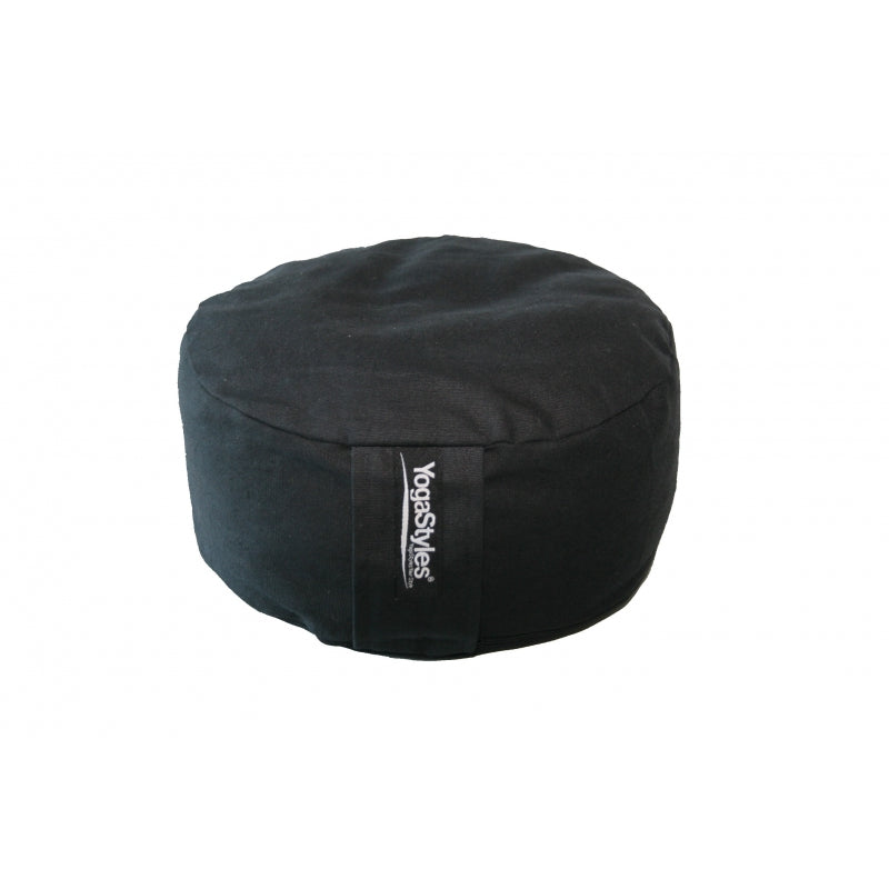 Meditatiekussen Pro Ronda van Yogastyles - zwart - Drogisterij Mevrouw Ooievaar