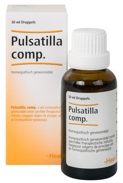 Pulsatilla Compositum, 30 of 100 ml, van Heel - Drogisterij Mevrouw Ooievaar