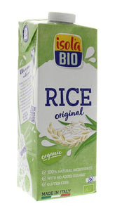 Biologische rijstdrank 1 liter van Isola Bio - Drogisterij Mevrouw Ooievaar