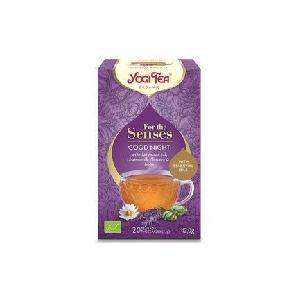 Senses Good Night thee van Yogi Tea - Drogisterij Mevrouw Ooievaar