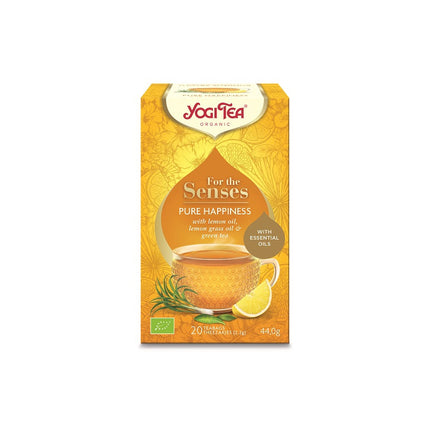 Senses  Pure Happiness thee van Yogi Tea - Drogisterij Mevrouw Ooievaar