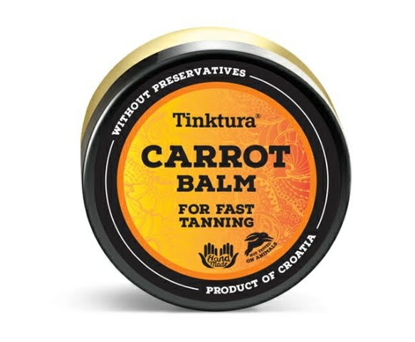 Carrot Balm voor snelbruining van Tinktura - Drogisterij Mevrouw Ooievaar