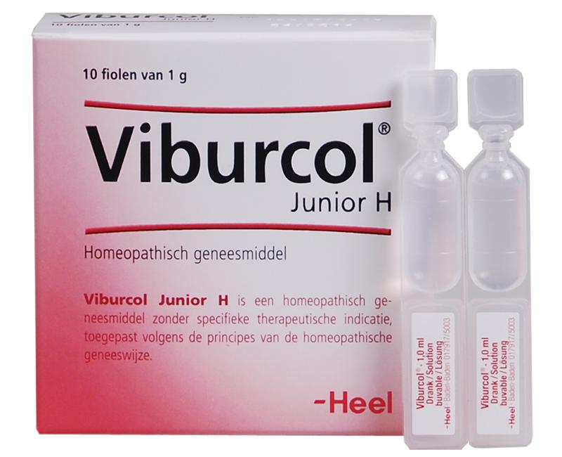 Viburcol H Junior, 10 losse doseringen/ /flacons, van Heel - Drogisterij Mevrouw Ooievaar