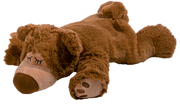Warmte knuffel Sleepy Bear Brown met kruiden van Warmies - Drogisterij Mevrouw Ooievaar