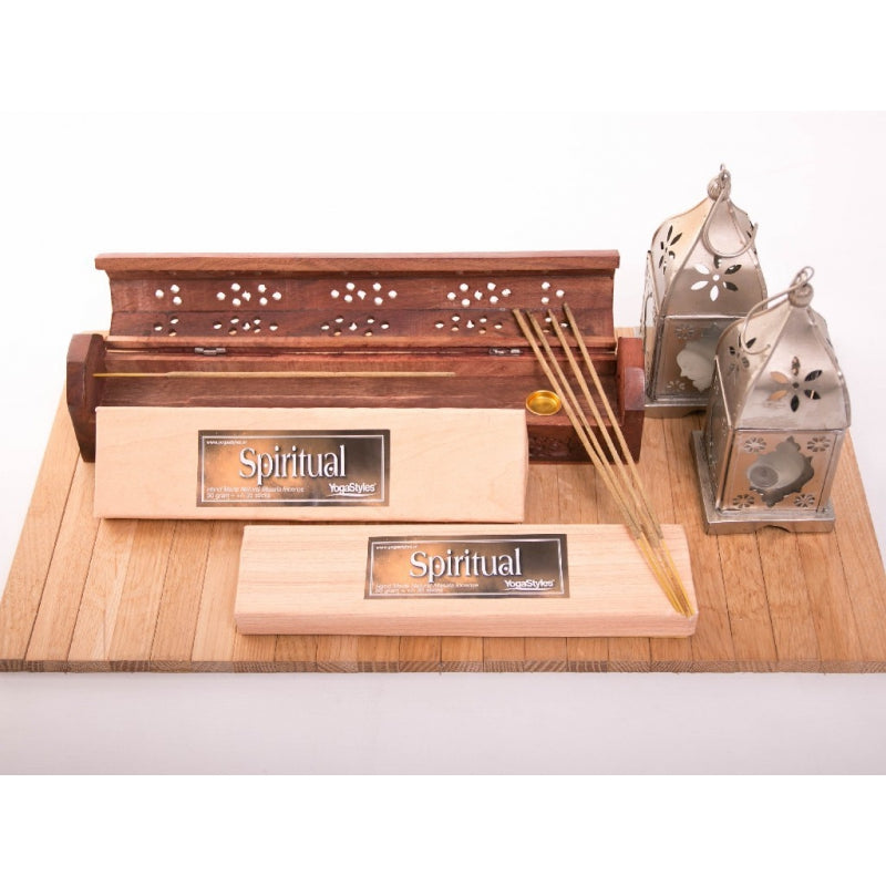 Natuurzuivere Wierook van Yogastyles - geur Spiritual - Drogisterij Mevrouw Ooievaar