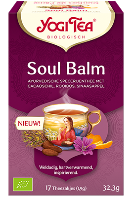 Soul Balm thee van Yogi Tea - Drogisterij Mevrouw Ooievaar